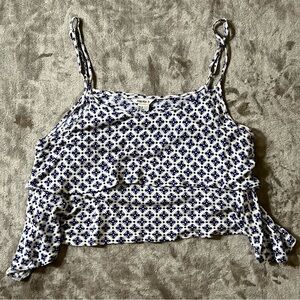 FOREVER 21 LAYERED CROP TOP